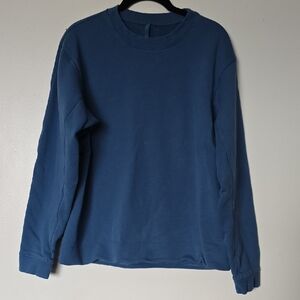 lululemon athletica Men's Deep Blue Crewneck Sweater